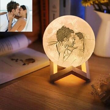 Personalize 3D Moon Lamp