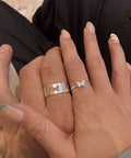 Couple Promise Ring Set