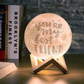 Personalize 3D Moon Lamp